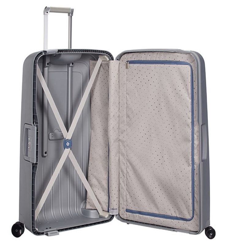 Ekstra stor koffert 138L spinner 4 doble hjul S`cure Samsonite