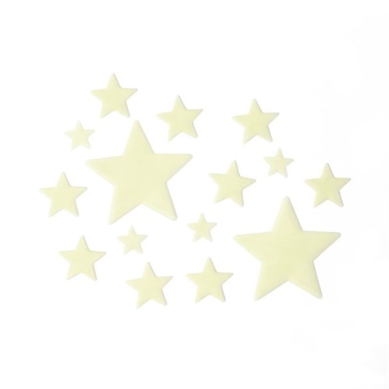 Wallstickers Selvlysende Stjerner 24stk Legami