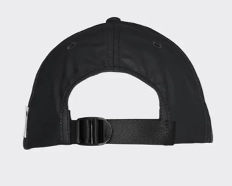 Rains Caps Vanntett unisex, sort