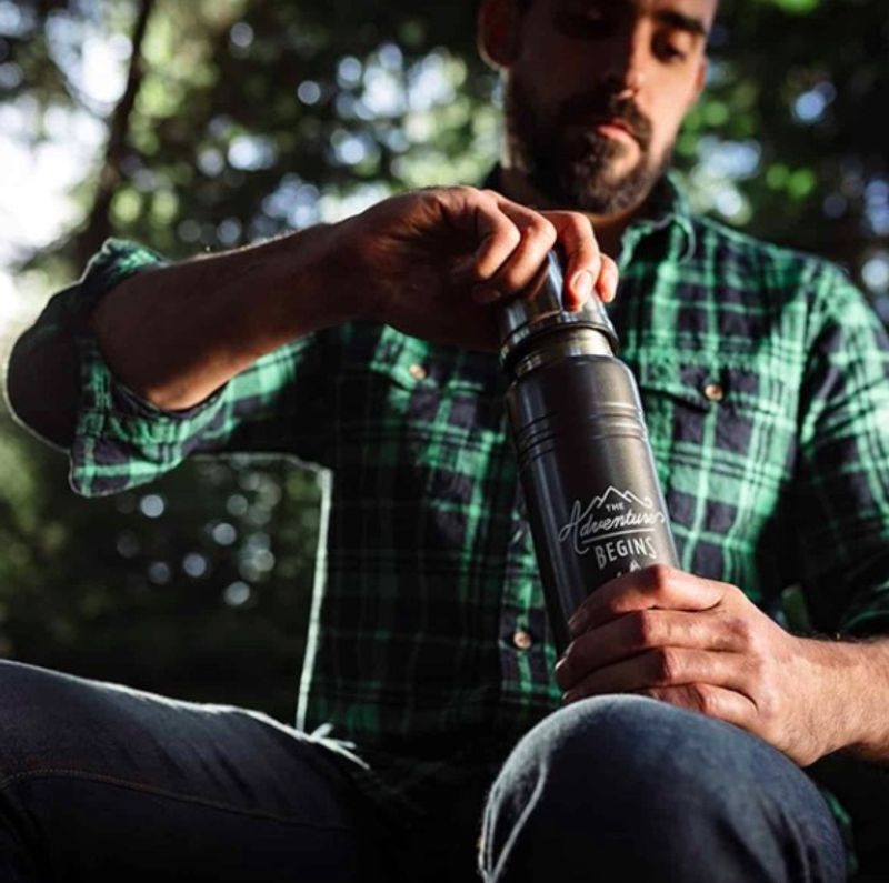 Termos 450mL i rustfritt stål som tåler en støyt Wild & Wolf