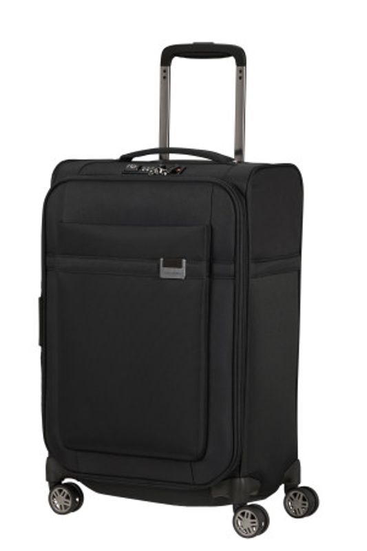 Samsonite Airea Utvidbar Kabinkoffert 38/43,5 L – Sort