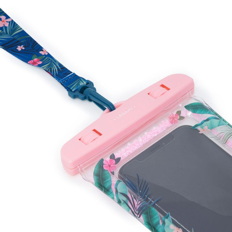 Vanntett mappe til smarttelefon Flamingo