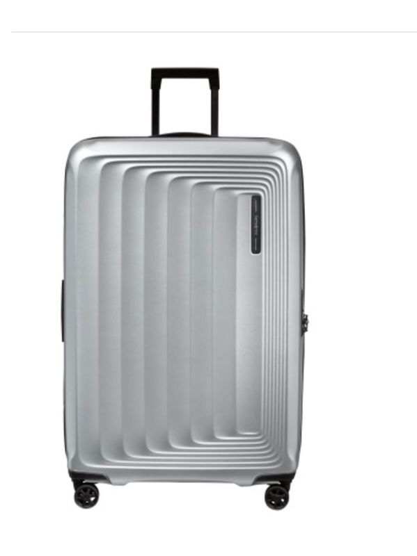 Samsonite Nuon Spinner 81 cm EXP 125/137 L – Matt Silver