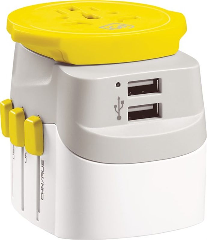 Adapter WW + Twin USB-A, jordet