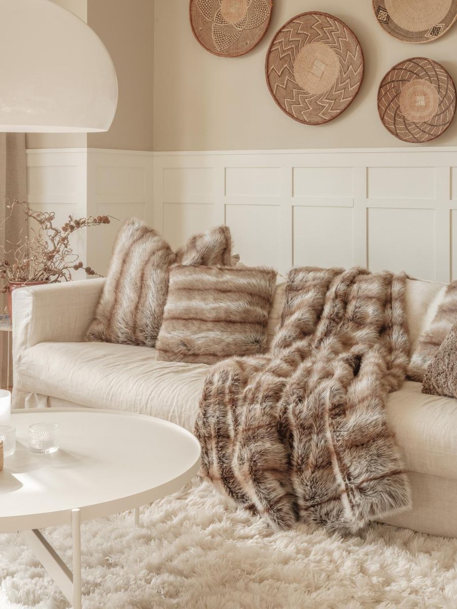 Hunter Pute XL 65x65 cm – Brun