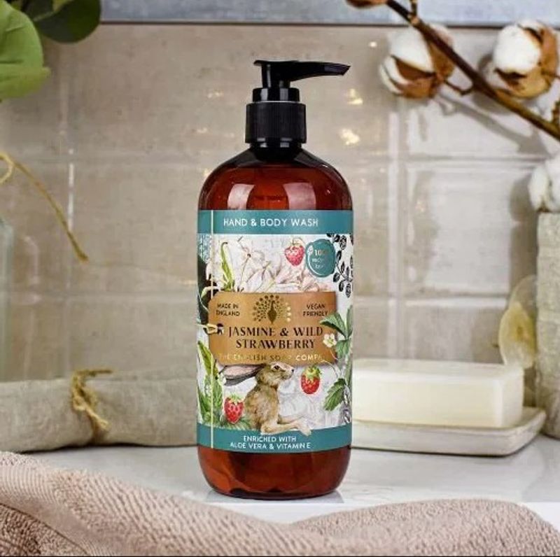 Flytende Såpe - Jasmine & Strawberry